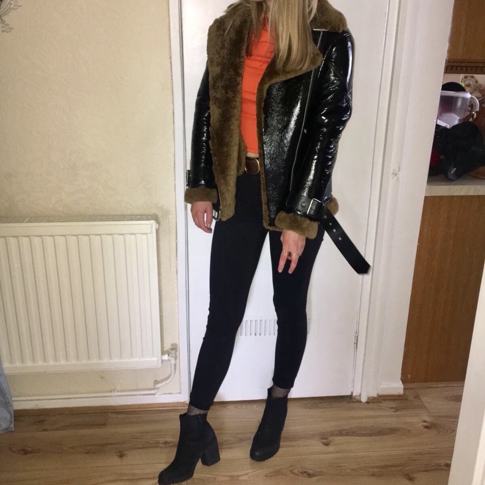 All Saints Leather Jacket - Picture 7 of 12